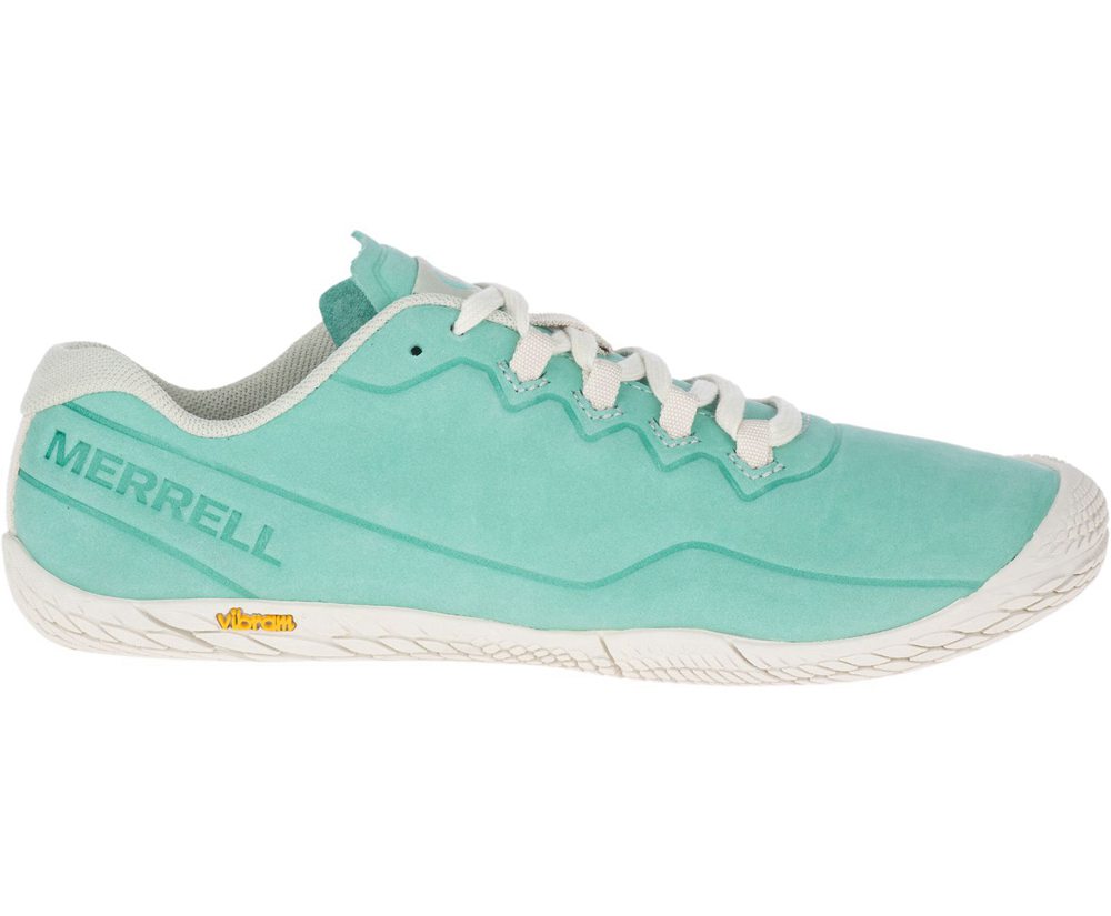 Tenis Senhora - Merrell Vapor Glove 3 Luna Couro - Menta - VWR523481